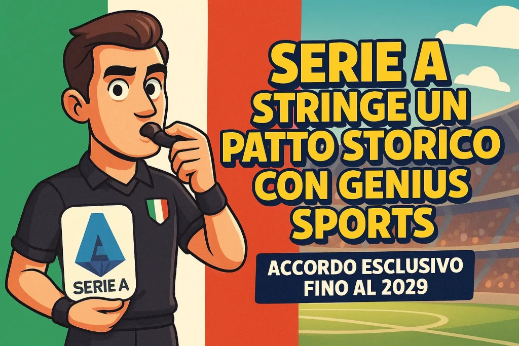Genius Sports Serie A accordo