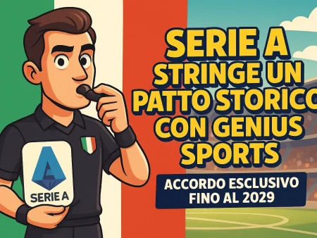 Serie A stringe un patto storico con Genius Sports: dati e streaming ufficiali fino al 2029